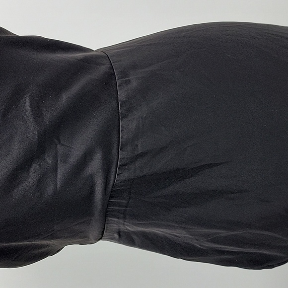 Boohoo Black Strappy Back One Shoulder Midi Dress Size 8 - Picture 9 of 17